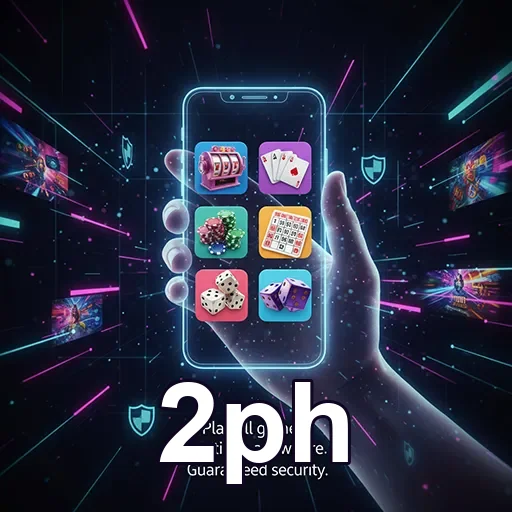 Mobile player enjoying casino games with bonuses